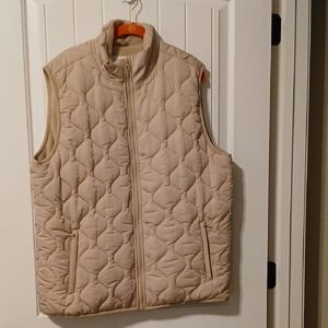 Goodfellow & Co Tan Quilted Vest